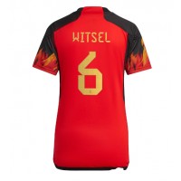 Fotbalové Dres Belgie Axel Witsel #6 Dámské Domácí MS 2022 Krátký Rukáv